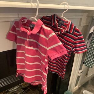 Ralph Lauren Boys 3 lot of 2 polos
